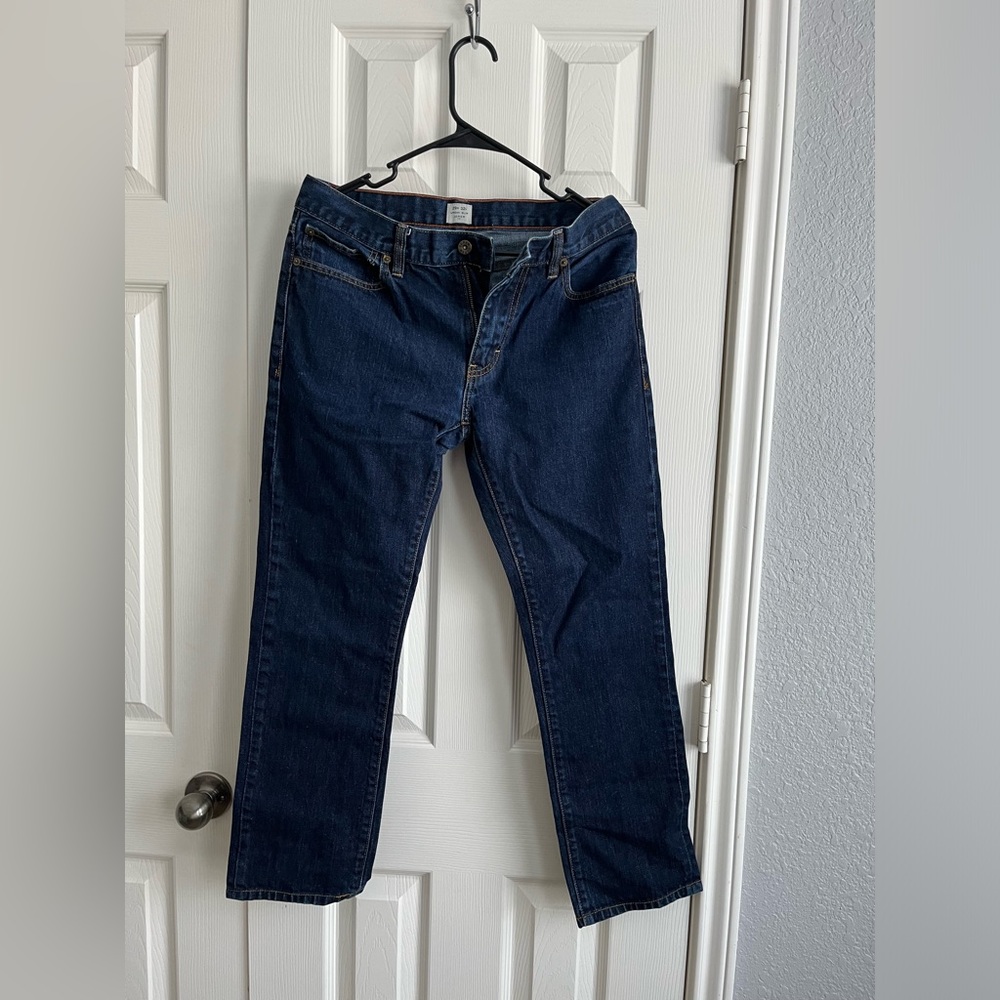 J crew jeans, urban slim, 29 w 32 L